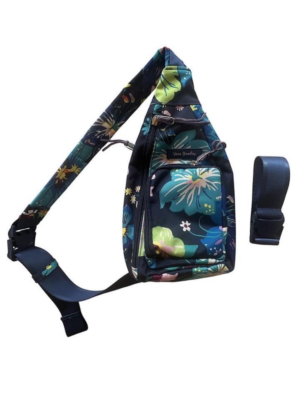Vera Bradley Lighten Up Mini Floral Crossbody Bag